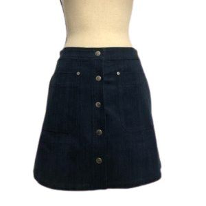 Rag & Bone Siggy Skirt Indigo Skiggy Skirt